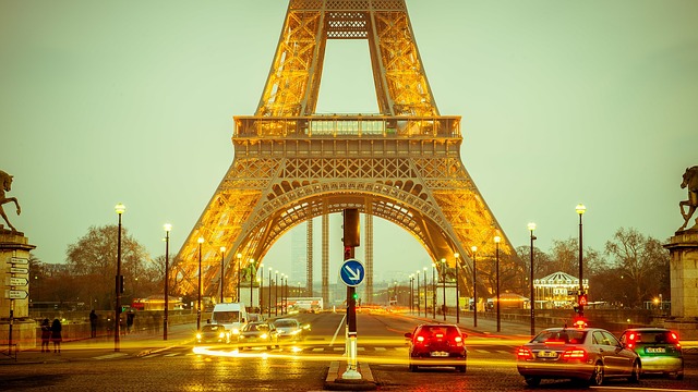 Eiffel Tower in Paris, France